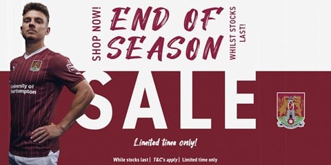BIG END OF SEASON CLUB STORE SALE CONTINUES