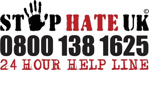 CLUB SUPPORTING LAUNCH OF STOP HATE 24 HOUR HELPLINE IN NORTHAMPTONSHIRE