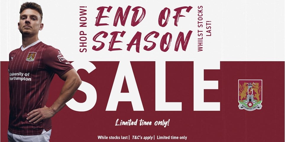 BIG END OF SEASON SALE CONTINUES IN CLUB STORE